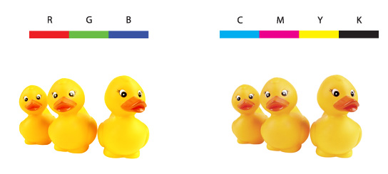 differenza rgb cmyk
